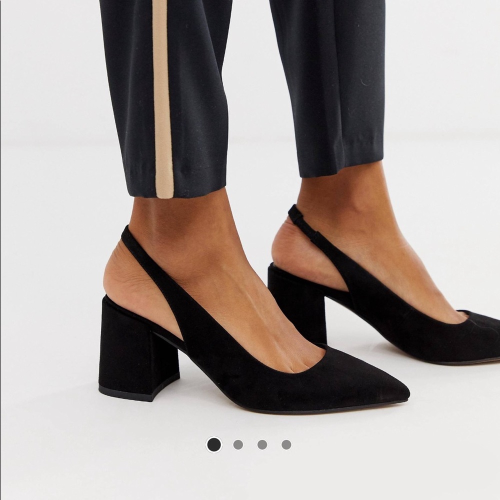 Asos Slingback Mid Heels